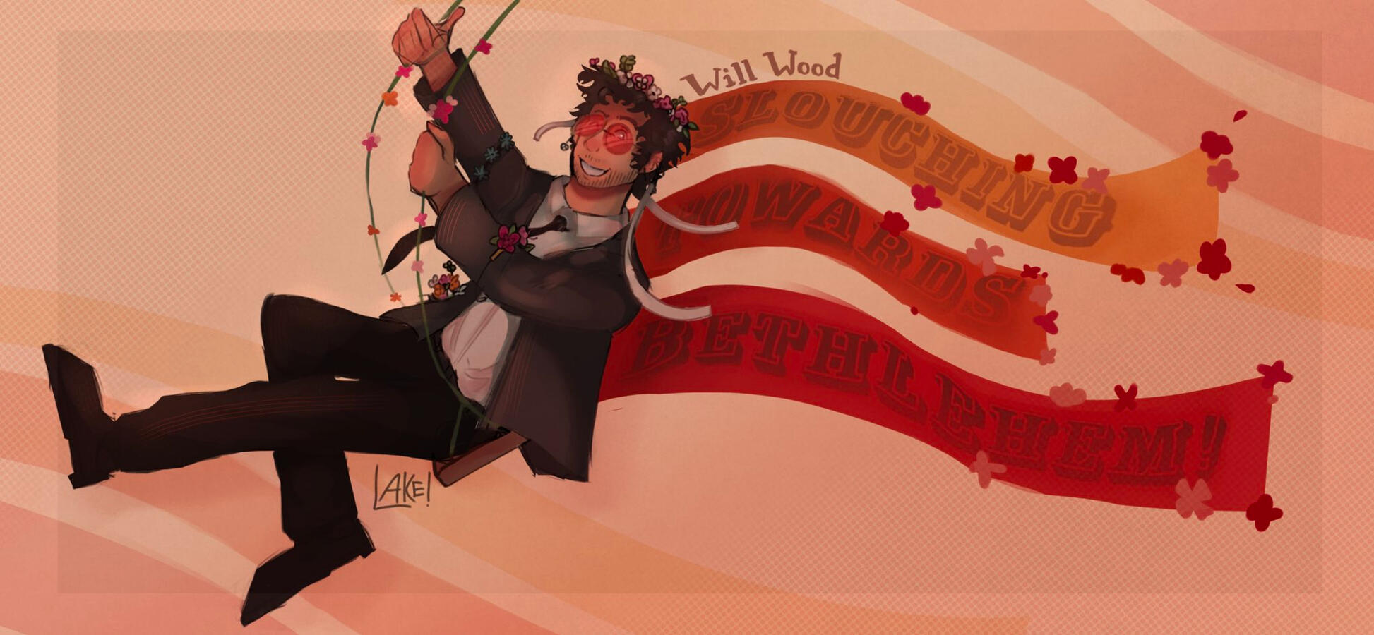 Will Wood's Slouching Towards Bethlehem! Tour Fanart